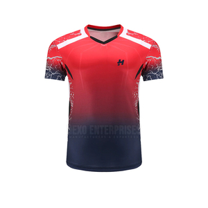 Contraste de couleur meilleure vente uniforme de tennis fabrication professionnelle uniforme de tennis - Product Image 2