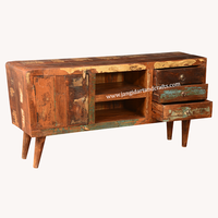 Meuble TV à Double porte de grange, meuble de maison de ferme, meuble TV en bois de Style campagnard moderne, maison de ferme française et américaine, Table TV en bois