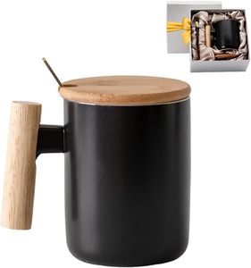 Durable Wooden Drink <b>Cup</b> Koi Hot Selling Natural Wood Beverage <b>Cups</b> with Lid Insulated <b>Cups</b> for Hot and <b>Cold</b> Drinks Koi Premium - Product Image 3
