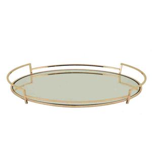 Home Restaurant Size Stainless Steel <b>Gold</b> Finishing Food Serving <b>Tray</b> - Product Image 6