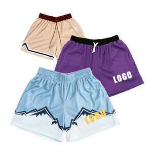 Shorts de plage décontractés en polyester écologique de haute qualité 2025 pour hommes, séchage rapide, couleurs et tailles personnalisables, vente en gros - Product Image 3