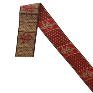 2024ริบบิ้นพิมพ์โลโก้นูนสำหรับใส่เสื้อผ้ากระโปรงแต่งเองชื่อยี่ห้อ - Product Image 1