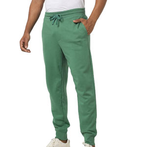Pantalones de chándal informales de lona de secado rápido para hombre, pantalones de chándal de lavado ligero con cierre de cordón, diseño de moda de cintura media hecho en Pakistán - Product Image 1