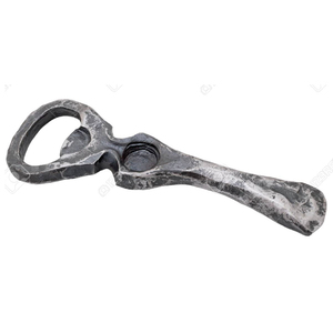 Poignée en spirale forgée à la main Ouvre-bouteille de bière Bars Accessoires de cuisine - Product Image 2