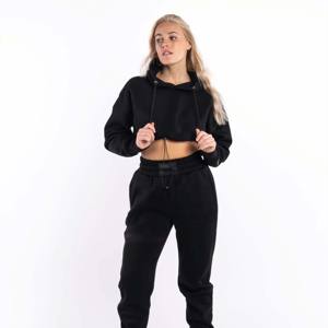 Jersey de felpa francesa de algodón con logotipo personalizado, sudadera lisa en blanco para mujer, sudadera de gran tamaño unisex de peso pesado, suéter corto, sudaderas con capucha a granel - Product Image 2