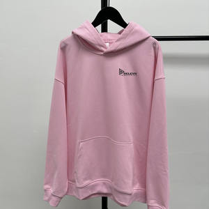 เสื้อฮู้ดดี้โอเวอร์ไซส์คุณภาพสูง น้ำหนัก 220 กรัม สีตามสั่ง ออกแบบโลโก้สำหรับผู้ชาย ผ้าฝ้าย 100% คุณภาพเยี่ยม 2 ชิ้น - Product Image 5