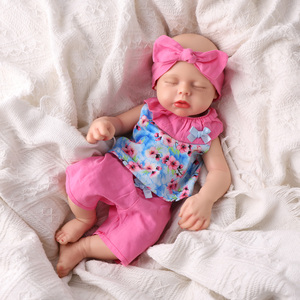 Poupée Reborn Bébé Fille Réaliste en Silicone Platine Entier de 16'' Babeside <span class=keywords><strong>Lucy</strong></span>, Faite à la Main, Douce, Vente en Gros OEM/ODM - Product Image 6