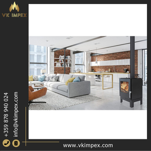 Chimeneas de leña de diseño moderno de alta eficiencia Hierro fundido de la mejor calidad con material de acero Uso en interiores Precio bajo Bulgaria - Product Image 4