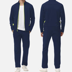 Nueva llegada de los hombres de moda Chándal ligero barato poliéster al por mayor en blanco hombres Casual chándal - Product Image 4