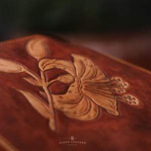 Bolso de cuero genuino hecho a mano de lujo para mujer con costuras duraderas y diseño clásico bolso de mano de cuero de grano completo - Product Image 5