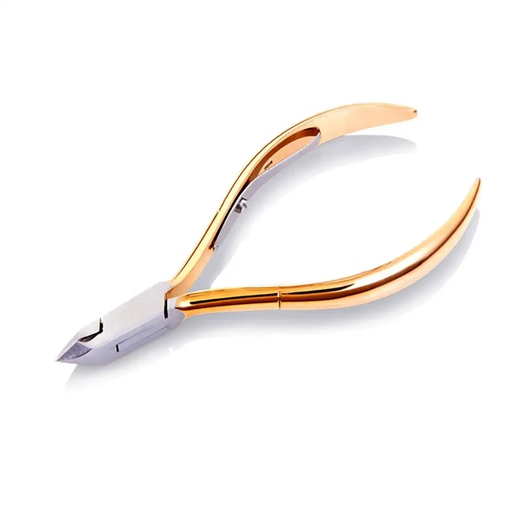 Groothandel Mini Nail Tang Kleine Nail Cutter Manicure Tool Rvs Zilver Kleur Scherpe Cuticle Nipper Vinger Nail Clipper