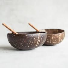 Ensaladeras de cáscara de coco sostenibles Eco Kitchen Essentials - Product Image 5