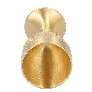 La copa de vino de latón de la mejor calidad incluye estilo de material usa términos de diseño de fiesta de iglesia para mejorar a los compradores a precio barato al por mayor - Product Image 3