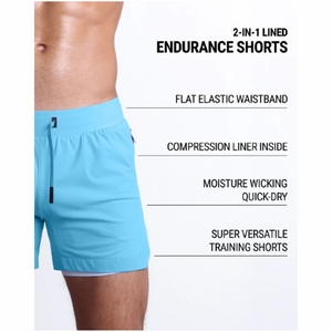 Pantalones cortos deportivos de alta calidad para hombre, pantalones cortos de malla de cintura media, bolsillo de entrenamiento de gimnasio personalizado para baloncesto, pantalones cortos de poliéster para hombre - Product Image 5