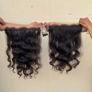 Lots de Cheveux Humains Bruts Vierge Vietnamiens et Indiens Bouclés Ondulés, Prix Usine, et Fermetures Frontales en Dentelle HD 4x4 5x5 6x6 - Product Image 1