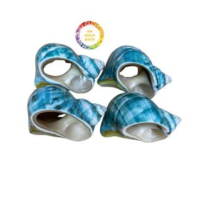 แหวนรองผ้าเช็ดปากเปลือกหอยดีไซน์สร้างสรรค์ ปี 2025 แหวนรองผ้าเช็ดปากเปลือกหอยดีไซน์ใหม่ ทำจากเปลือกหอย แหวนแต่งงานเปลือกหอย ราคาดี ปี 2026 - Product Image 2