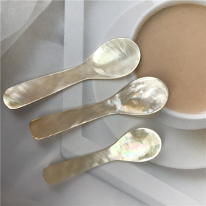 Cuchara de caviar de nácar de primera calidad Cubiertos de concha decorativa para fiestas de buffet de lujo y comedor elegante en casa - Product Image 6