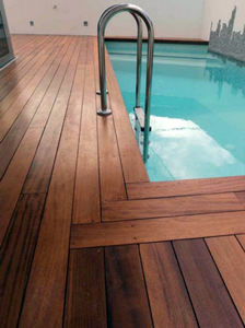 Decking in <span class=keywords><strong>legno</strong></span> duro da giardino <span class=keywords><strong>Iroko</strong></span> esterno impermeabile e a prova <span class=keywords><strong>di</strong></span> insetti in <span class=keywords><strong>legno</strong></span> naturale <span class=keywords><strong>di</strong></span> Teak - Product Image 4