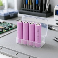 Batterie pour lampe solaire et lampe torche 18650 rechargeable 2500mAh 3.6V Li-ion Cell haute décharge 20A