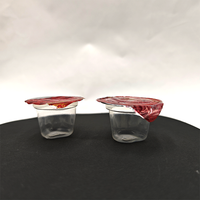 Gobelet de communion jetable de 25 g en plastique PP, gobelet à vin ou à jus avec couvercle d'étanchéité personnalisé
