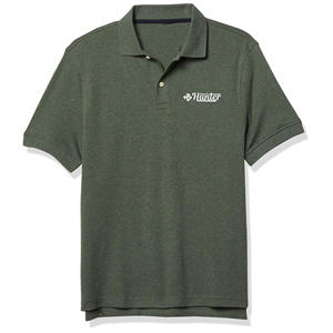 Polo de Golf de Color sólido personalizado, diseño de Camiseta ajustada de alta calidad, logotipo impreso, camisetas de manga corta para hombre - Product Image 1