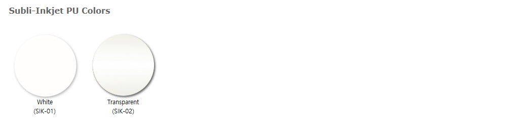 Transparent et blanc