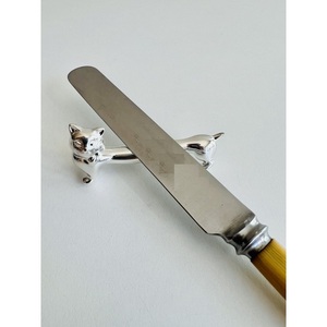 Simple Moderne Designer Vaisselle Couteau Repose-Couteau De Qualité Supérieure En Métal En Acier Argent Porte-Couteau Pour Hôtel Restaurant Fournitures - Product Image 2