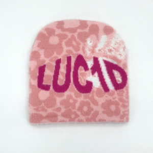 หมวกบีนนี่ถักแบบผูกเป็นข้อมือหมวกหัวกะโหลกมีเส้นผ้าฟลีซนุ่มอุ่นสบายยืดหยุ่นพอดีมีสไตล์กลางแจ้งอากาศหนาว - Product Image 1