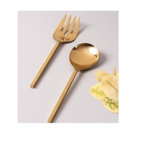 Ensemble de couverts de luxe, couverts élégants et uniques avec manche décoratif en résine, couverts de restaurant brillants et polis avec manche noir - Product Image 6