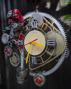 Reloj Decorativo para Cafetería o Bar, Reloj de Piezas de Motocicleta, Reloj de Piezas de Automóvil, Reloj de Piezas de Motor, Precio Económico desde Vietnam 2026 - Product Image 2
