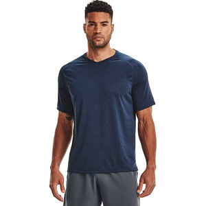 เสื้อยืดผู้ชายเรียบง่ายสไตล์ลำลอง ผ้าฝ้ายแท้ แขนสั้น ขายส่งสำหรับส่งออก เสื้อยืดผ้าฝ้ายคุณภาพสูงสำหรับผู้ชาย - Product Image 1