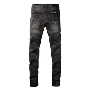Pantalones vaqueros para hombre al aire libre con logotipo personalizado de alta calidad a la moda informal éxito de ventas personalizados para otoño - Product Image 3