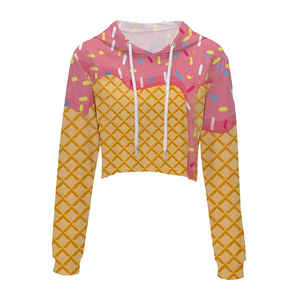 เสื้อฮู้ดเอวลอยสำหรับผู้หญิงน้ำหนักเบา - Product Image 1