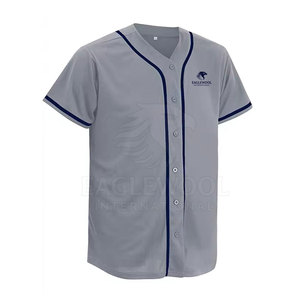 เสื้อเบสบอลสำหรับผู้ใหญ่ชุดเสื้อขนาดใหญ่พิเศษระบายอากาศออกแบบได้เอง - Product Image 4