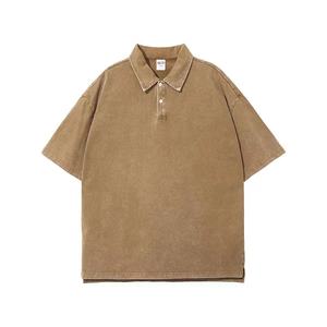 Polo de Alta Calidad para Hombre, 275G, 100% Algodón, Teñido, Estilo Casual, Talla Grande - Product Image 4