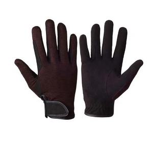 Fabricant professionnel avec logo de conception personnalisée, coupe parfaite, prix bas, logo, best-seller pour les gants d'équitation - Product Image 3