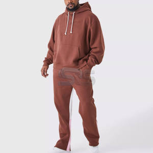 High Quality 100% Cotton <b>Mens</b> Tracksuit New Design Digital Print Streetwear Vintage Training Sportswear OEM ODM Wholesale - Product Image 4