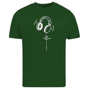 Camiseta con Estampado de Música Es la Vida, Camiseta con Gráfico de Audífonos, Camiseta Genial para Amantes de la Música, Regalo para DJ y Músicos, Camiseta Informal Unisex para Conciertos - Product Image 6