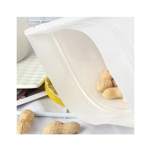 ถุงกระดาษคราฟท์สีน้ำตาลแบบมีซิป รีไซเคิลได้ ถุงกระดาษคราฟท์สีน้ำตาลแบบกำหนดเอง ถุงแบบตั้งได้พร้อมหน้าต่าง - Product Image 3