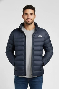 Chaqueta Acolchada de Primera Calidad para Hombre North Face, Color Oliva, para Invierno, Mantiene el Calor, con Diseño de Logotipo Bordado - Product Image 3