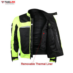 เสื้อแจ็กเก็ตมอเตอร์ไซค์สำหรับผู้ใหญ่กันน้ำน้ำหนักเบาออกแบบได้ตามต้องการคุณภาพสูงระบายอากาศได้ดี - Product Image 3