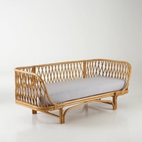 Chaise d'extérieur moderne en rotin naturel, écologique, imperméable, vente en gros, directement du Vietnam, mobilier de haute qualité, portable pour chambre à coucher