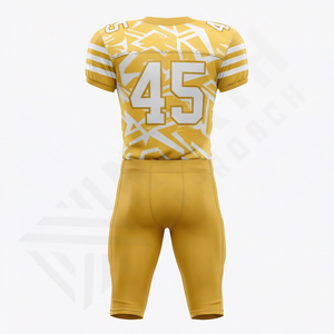 Personnalisez votre maillot de football américain Livraison rapide Uniforme Fabricant professionnel Vêtements d'entraînement de performance de football américain - Product Image 2