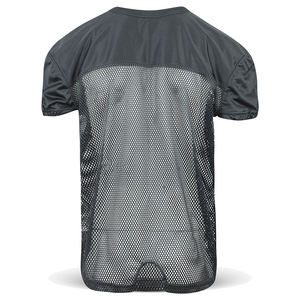 Maillots d'entraînement de football 100% polyester, tissu en maille mélangée respirant, maillot de football personnalisé avec le nom du joueur, unisexe adulte - Product Image 2