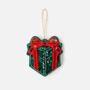 พวงกุญแจพลอยเทียมรูปต้นคริสต์มาสของเด็กวินเทจแบบแฮนด์เมดสำหรับทั้งชายและหญิง - Product Image 4