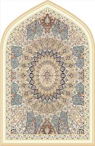 Tapis de maison populaire en relief pliable tapis de prière en gros flanelle doux Raschel tapis de prière musulman - Product Image 5