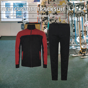 Chándal Deportivo de Algodón con Cremallera, Diseño Moderno, Precio Económico, Personalizado para Hombre, Otoño, Cortavientos, Informal, Transpirable, Liso, 2026 - Product Image 2