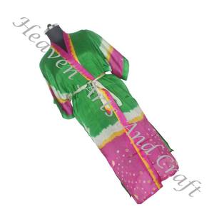 KL012 Caftán Africano Ropa de Noche Maxi Diseño Colorido Mujeres Largo Kaftan Hippie Boho Vestido Vintage Sari Kimono Long Look Plus Size - Product Image 2