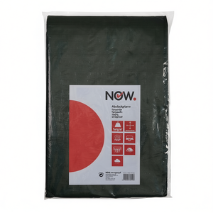 Bâche tissée multi-usages vert olive 6000 mm x 10000 mm avec une épaisseur de 100 g/m² et des œillets en aluminium 100 % imperméable MAINTENANT - Product Image 3