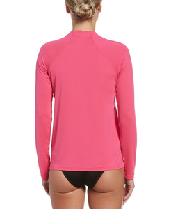 Maillot de bain décontracté tricoté pour femme, protection UV, surf, natation, sportswear en Spandex, imprimé par transfert thermique, respirant, OEM - Product Image 4